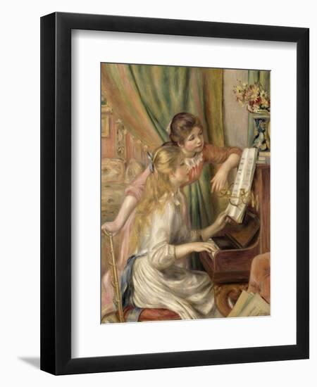 Young Girls at the Piano, 1892-Pierre-Auguste Renoir-Framed Giclee Print