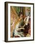 Young Girls at the Piano, 1892-Pierre-Auguste Renoir-Framed Premium Giclee Print
