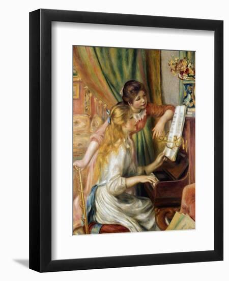 Young Girls at the Piano, 1892-Pierre-Auguste Renoir-Framed Giclee Print