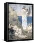 Young Girls at the Seaside, 1879-Pierre Puvis de Chavannes-Framed Stretched Canvas