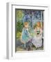 Young Girls at the Window, 1892-Berthe Morisot-Framed Giclee Print