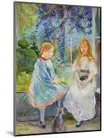 Young Girls at the Window, 1892-Berthe Morisot-Mounted Giclee Print