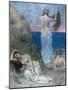 Young Girls by the Sea, before 1894-Pierre Puvis de Chavannes-Mounted Giclee Print