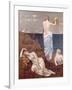 Young Girls by the Sea, Before 1894-Pierre Puvis de Chavannes-Framed Giclee Print