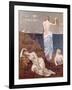 Young Girls by the Sea, Before 1894-Pierre Puvis de Chavannes-Framed Giclee Print