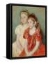 Young Girls, C.1900-Mary Cassatt-Framed Stretched Canvas