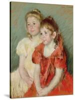 Young Girls, C.1900-Mary Cassatt-Stretched Canvas
