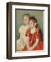 Young Girls, C.1900-Mary Cassatt-Framed Giclee Print