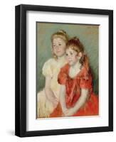 Young Girls, C.1900-Mary Cassatt-Framed Giclee Print