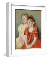 Young Girls, C.1900-Mary Cassatt-Framed Giclee Print