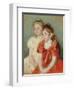 Young Girls, C.1900-Mary Cassatt-Framed Giclee Print