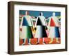 Young Girls in a Field, 1928-32-Kasimir Malevich-Framed Giclee Print