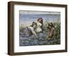 Young Girls in a Field of Cornflowers-Edward Atkinson Hornel-Framed Giclee Print