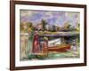 Young Girls in Argenteuil-Pierre-Auguste Renoir-Framed Giclee Print