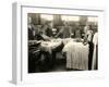 Young Girls Ironing in Laundry Room, Surrey-Peter Higginbotham-Framed Photographic Print