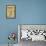 Young Girls Looks At a Selection of Old Needlepoints On a Wall-null-Framed Stretched Canvas displayed on a wall