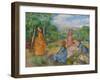 Young Girls Playing Badminton (Jeunes Filles Jouant Au Volant), Ca, 1887-Pierre-Auguste Renoir-Framed Giclee Print