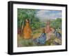 Young Girls Playing Badminton (Jeunes Filles Jouant Au Volant), Ca, 1887-Pierre-Auguste Renoir-Framed Giclee Print