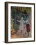 Young Girls Playing in the Garden, 1899-Henri Lebasque-Framed Giclee Print