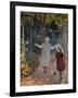 Young Girls Playing in the Garden, 1899-Henri Lebasque-Framed Giclee Print