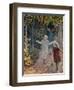 Young Girls Playing in the Garden-Henri Lebasque-Framed Giclee Print