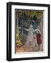 Young Girls Playing in the Garden-Henri Lebasque-Framed Giclee Print