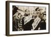 Young Girls Protest Child Labor in New York Rally and Carry Yiddish Signs-null-Framed Art Print