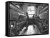 Young Girls Working in the Hot, Damp and Dirty York Street Flax Spinning Co-William Vandivert-Framed Stretched Canvas