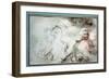 Young Girls Wrestling a Satyre Young Women Having Fun with a Satyre's Beard, 18Th Century (Drawing)-Jean-Honore Fragonard-Framed Giclee Print