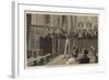 Young Gladstone Reciting before the School in the Upper School Room at Eton-null-Framed Giclee Print