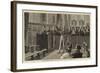 Young Gladstone Reciting before the School in the Upper School Room at Eton-null-Framed Giclee Print