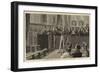 Young Gladstone Reciting before the School in the Upper School Room at Eton-null-Framed Giclee Print