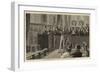 Young Gladstone Reciting before the School in the Upper School Room at Eton-null-Framed Giclee Print