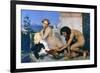 Young Greeks Encouraging Cocks to Fight, 1846-Jean-Leon Gerome-Framed Giclee Print