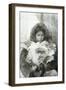 Young Greenland Woman, 1923-English Photographer-Framed Photographic Print