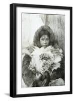 Young Greenland Woman, 1923-English Photographer-Framed Photographic Print