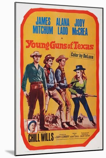 Young Guns of Texas-null-Mounted Art Print