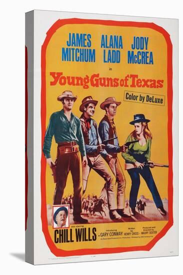 Young Guns of Texas-null-Stretched Canvas