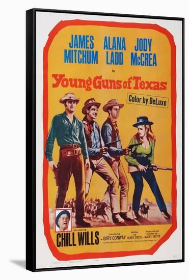 Young Guns of Texas-null-Framed Stretched Canvas