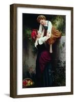 Young Gypsies-William Adolphe Bouguereau-Framed Art Print