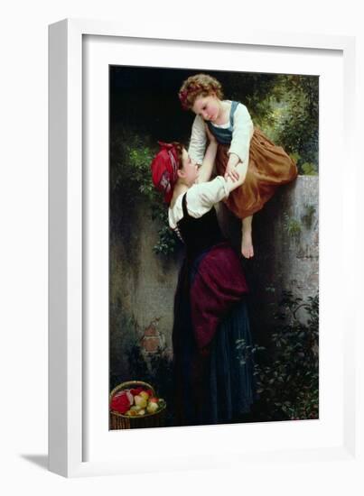 Young Gypsies-William Adolphe Bouguereau-Framed Art Print