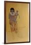 Young Hamer woman and baby-Susan Adams-Framed Giclee Print