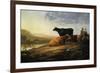 Young Herdsmen with Cows-Aelbert Cuyp-Framed Premium Giclee Print