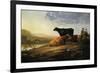 Young Herdsmen with Cows-Aelbert Cuyp-Framed Premium Giclee Print