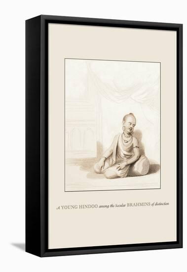 Young Hindoo-Baron De Montalemert-Framed Stretched Canvas