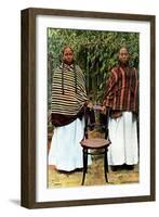 Young Hova Women, Madagascar, Late 19th Century-null-Framed Giclee Print