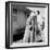 Young Husband and Wife Kiss, Ca. 1955-null-Framed Photographic Print