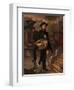 Young Husband, First Marketing, 1854-Lilly Martin Spencer-Framed Giclee Print