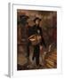 Young Husband, First Marketing, 1854-Lilly Martin Spencer-Framed Giclee Print