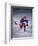 Young Ice Hockey Player in Action-null-Framed Photographic Print